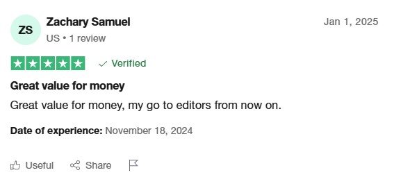 Trustpilot Review 3